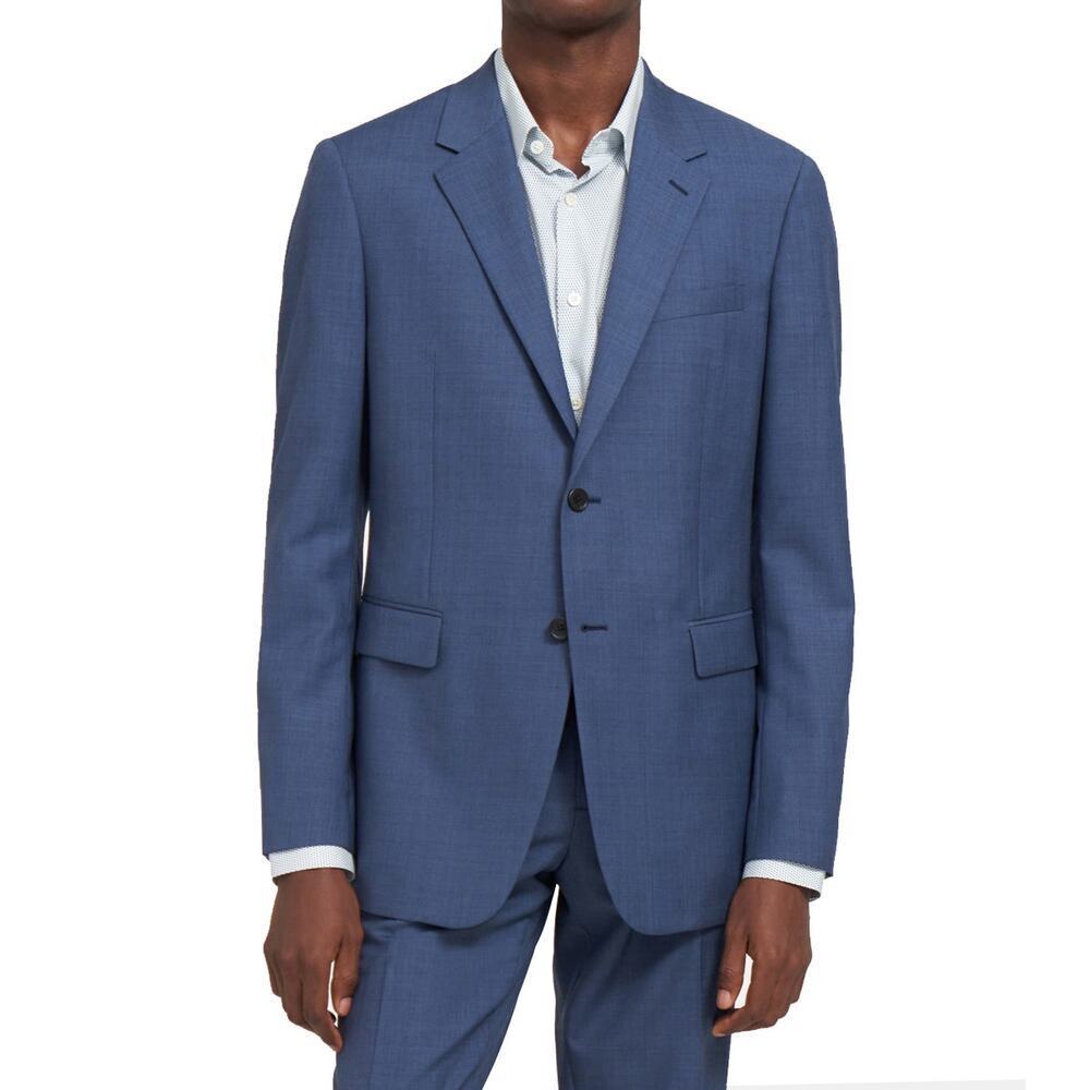 Theory Blue Blazer in Stretch Wool Size 36R